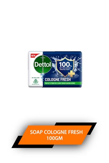 Dettol Soap Cologne Fresh 100gm